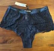 Cosabella Khana Hotpant KHANA0771 boyshort panty black medium NWT made in Italy