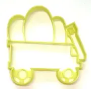 EASTER EGG WAGON HOLIDAY SEASON COOKIE CUTTER USA PR4423