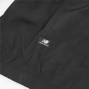 New Balance 外套 Essentials Woven Jacket 女款 黑 寬版 連帽外套 NB 紐巴倫 WJ33502BK