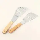 Stainless Steel Fish Frying Shovel Flipping Frying Spatulas Household