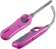 LEDON Lighter Gas Twin Pack Reach Wand & Flexible Wand Series Refillable (Random Colour)
