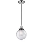 Innovations Franklin LG Beacon Mini Pendant, PN Seed/Globe - 201CBP-PNBK-G204-8