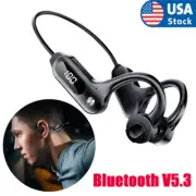 Bone Conduction Wireless Earbuds Bluetooth 5.3 Headphones Outdoor Sport Headset
