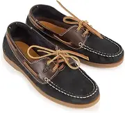 [Moretta] Womens/Ladies Avisa Leather Boat Shoes