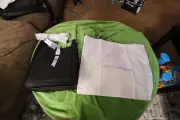 REBECCA MINKOFF Darren Pebbled Leather Studded Shoulder Bag BRAND NEW MSRP $378