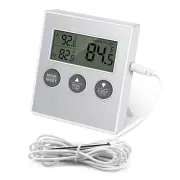 Digital Refrigerator Thermometer, Mini Freezer Thermometer, Refrigerator Freezer