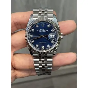 （已交流）🔥Rolex 126234g 勞力士 DATEJUST 藍面36mm