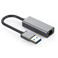 在飛比找蝦皮購物優惠-【網紅爆款】USB3.0 韆兆網卡 鋁閤金外殼 USB轉RJ