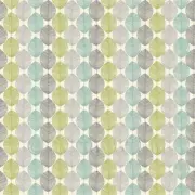 Dolls House Miniature Green And Blue Leaf Wallpaper