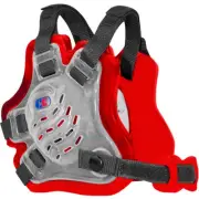 Cliff Keen F5 Tornado Wrestling Headgear - Translucent/Scarlet/Black