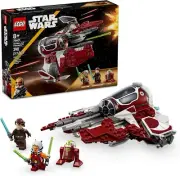 The Clone Wars Ahsoka's Jedi Interceptor Spaceship Building Toy - Kids Star Wars