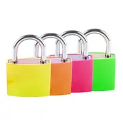 Handy Hardware 4PCE Padlock Coloured Heavy Duty Safe Secure 30mm
