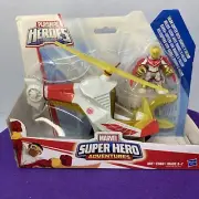 2014 Marvel Playskool Heroes Talon Copter And Falcon