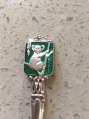 VINTAGE COLLECTABLE Australian Koala Silver Spoon Aboriginal Series by Paramount