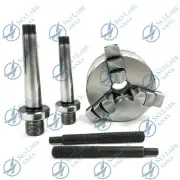 Mini Lathe Chuck 50mm 3 Jaw Self with MT1 & MT2 Arbour - Chuck Thread 12 x 1MM