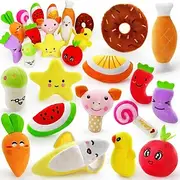 Ball Chew Toy Plush Toy Interactive Toy Squeak Toy with Pet Friendly Durable Pet Exercise Pet Training Teething Rope Toy for Dog Indoor Outdoor Pet Play