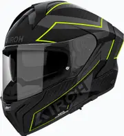 Airoh Matryx Sentinel, full face helmet , color: Matt Black/Grey/Neon-Yellow , size: M