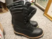 DISCONT Vtg Red Wing Shoes Gore-Tex Logger Boots 02292 400 Grams Steel Toe NEW