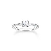 Buy Ring pavé white stone silver by Thomas Sabo online - THOMAS SABO Australia