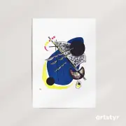 Kleine Welten II · Wassily Kandinsky, 1922 · Giclée Wall Art Print