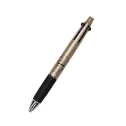 Doraemon Jet Stream 0.38mm Hole-Free Ballpoint Pen Champagne Gold Japan Original