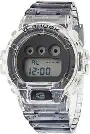 Casio G-SHOCK DW6900SK-1D Clear Grey Resin 200m Digital Men's Sport Quartz Watch