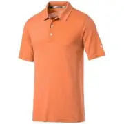 Puma Evoknit Breakers Polo - Vibrant Orange - XL