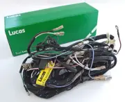 Lucas main WIRING HARNESS LU54944995 pre unit TRIUMPH T120 TR6 + wiring diagram