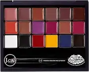 J.Cat Beauty Freedom Creator Lip Palette with 18 Versatile Shades for Personalised Lip Colours, Glossy Pigmented Shades for Soft and Bold Looks, Freedom First