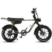 Fatfish OG 17AH Fat Tyre E-Bike Army Green