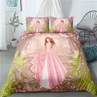 Doona/Duvet/Quilt Cover Set Single/Double/Queen/King Bed Linen Anime Princess
