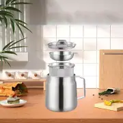 Deep Frying with Strainer Basket Stainless Steel Can