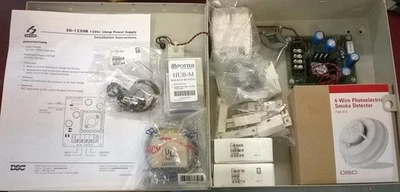 TYCO DSC SG-1220B Security Alarm System SG-1215P FSA-410 RM-1C 1087TW-N