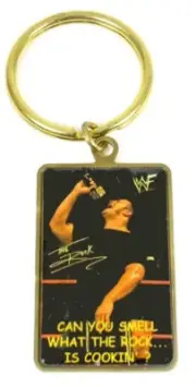 The Rock - Dwayne Johnson WWE Photo Key Chain collectible souvenir / collectible