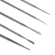 10Pcs Stainless Steel Clay Sculpture Engrave Tools for Modeling Carving8839
