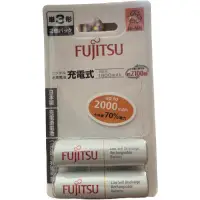 在飛比找蝦皮購物優惠-日本富士通 Fujitsu 低自放電3號1900mAh鎳氫充