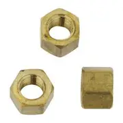 Aunger 25pk Exh Parts Mazda Brass M10 X 1.5Mm Brass Nut - MNS002-25