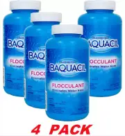 Baquacil Flocculant 84398 Clears Cloudy Water, Clarifies Swimming Pool (4 Pack)