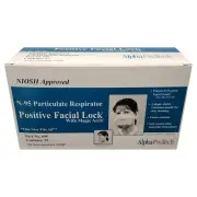 *35-Pieces* N-95 Particulate Respirator NIOSH Protective Face Mask Teal 695