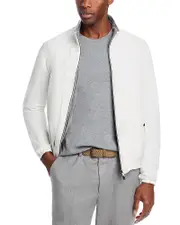 Herno Reversible Microfiber to Jersey Bomber Jacket