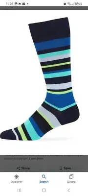 New Paul Smith Men's BANGOR stripe Sock made in England NWT