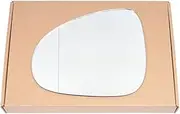 Less4spares Wing Mirror Glass Left Compatible with VW Touareg 2010-2017 STICK-ON Passenger Near Side with Blind Spot