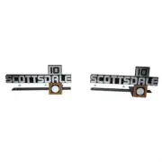 Fender Emblems Scottsdale 10 Pair 81-87 Chevy C/K Truck