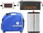 3.5KW Inverter Generator + 12V 300Ah Lithium Battery + 3KW Inverter + 25A AC Charger