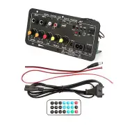Bluetooth 5.0 Audio Amplifier Board With AUX Input Port Flexible Connectivity