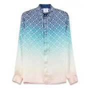 [Casablanca] Casablanca Gradient-effect Shirt L BLUE/PINK