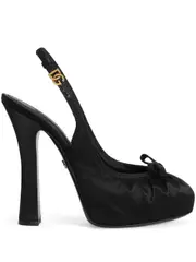 [Dolce & Gabbana] Dolce & Gabbana-Pumps Satinate-Donna 38 IT