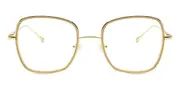 For Art's Sake Coconut Blue-Light Block OP241 Men's Glasses Gold Size 54 - Private Health Rebate - Blue Light Block Available