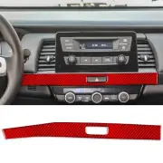 For Honda Fit 2020+ Carbon Fiber Emergency Light Switch Panel Cover Trim LHD