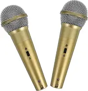 Microphone Playthings 2pcs Simulation Microphones for Boys and Girls Stage Props Party Toys Lightweight
